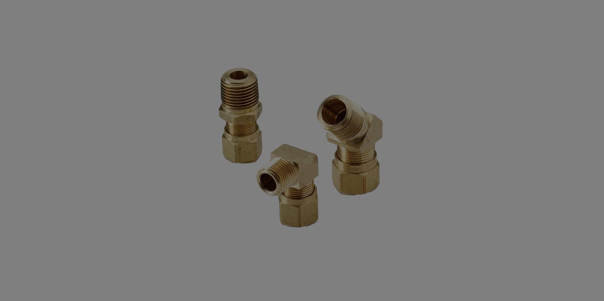 Brass D.O.T. Air Brake Fittings