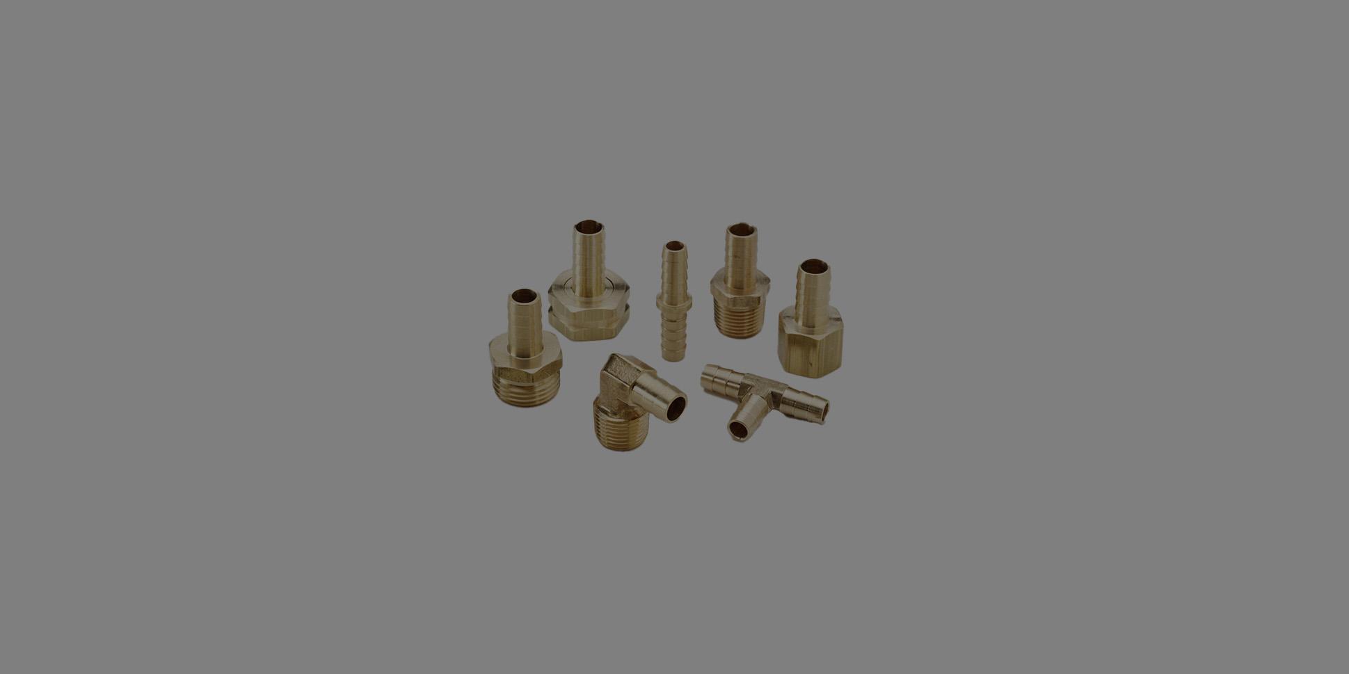 Brass Hose Barb Fittings