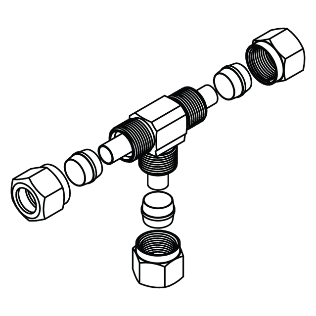 Tube Union Tee