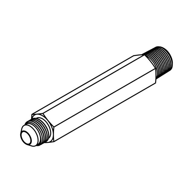 JIC to Pipe - Extra Extra Long
