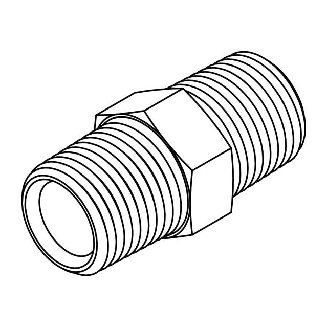 BSPT Hex Nipple