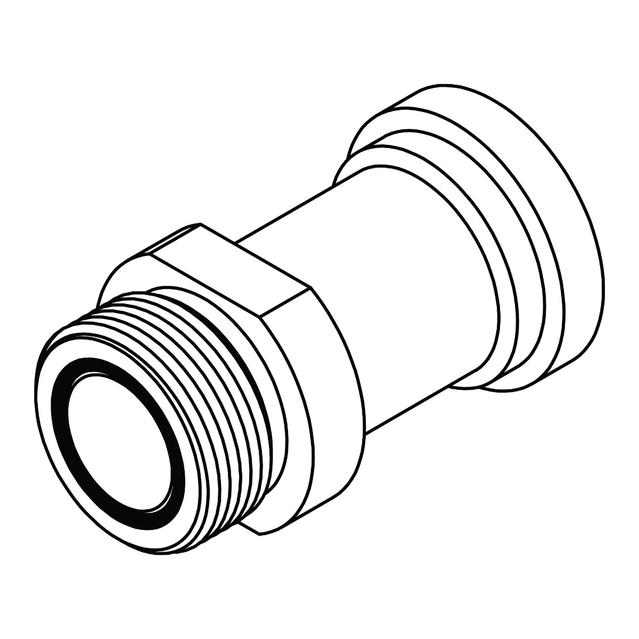 ORFS to No Braze Flange-Code 62