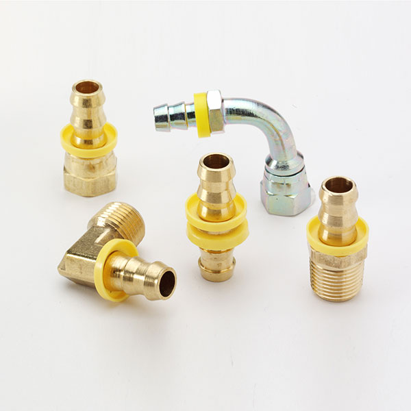 Brass Push-On Barb Fittings