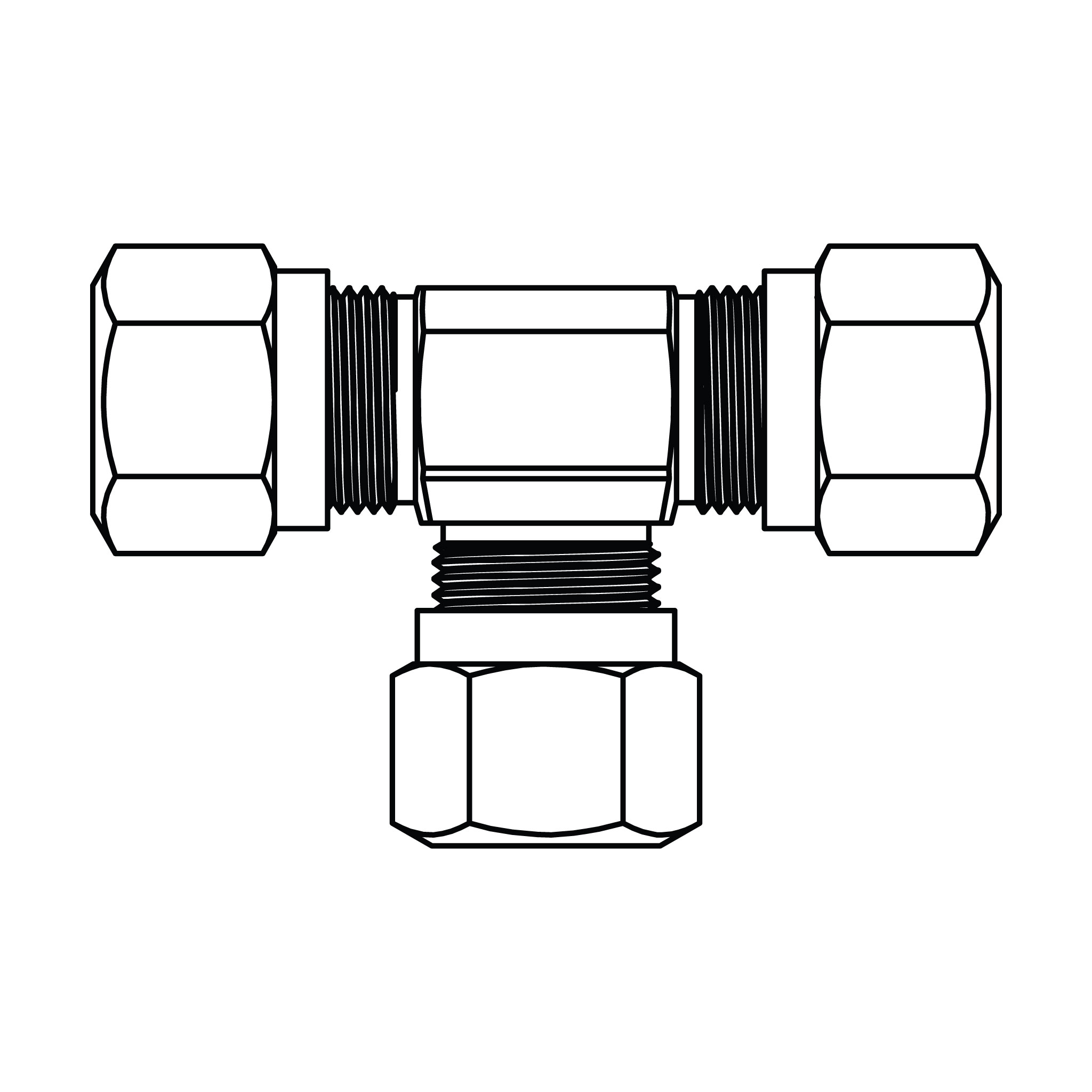Tube Union Tee