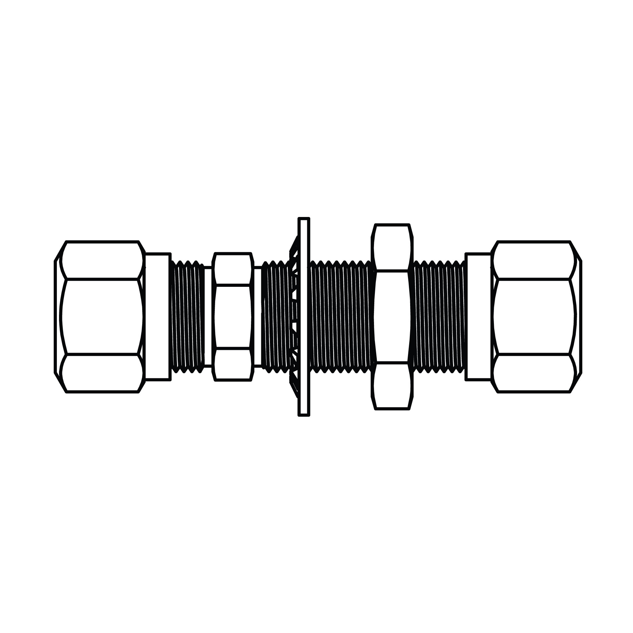 Tube Bulkhead Union