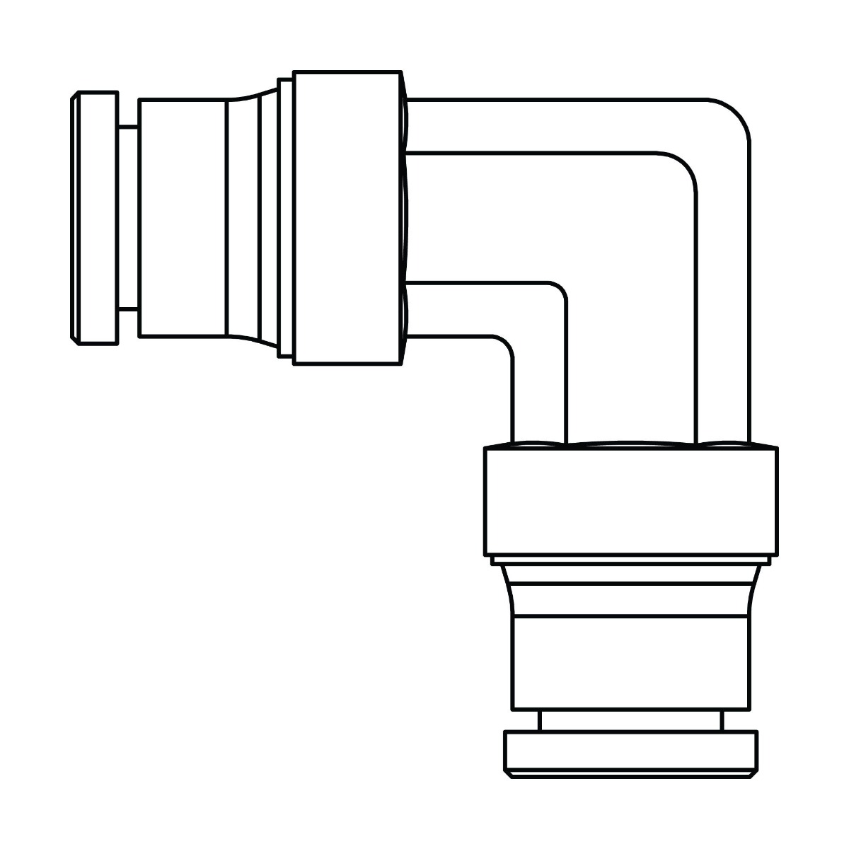 Tube Union Elbow 90°