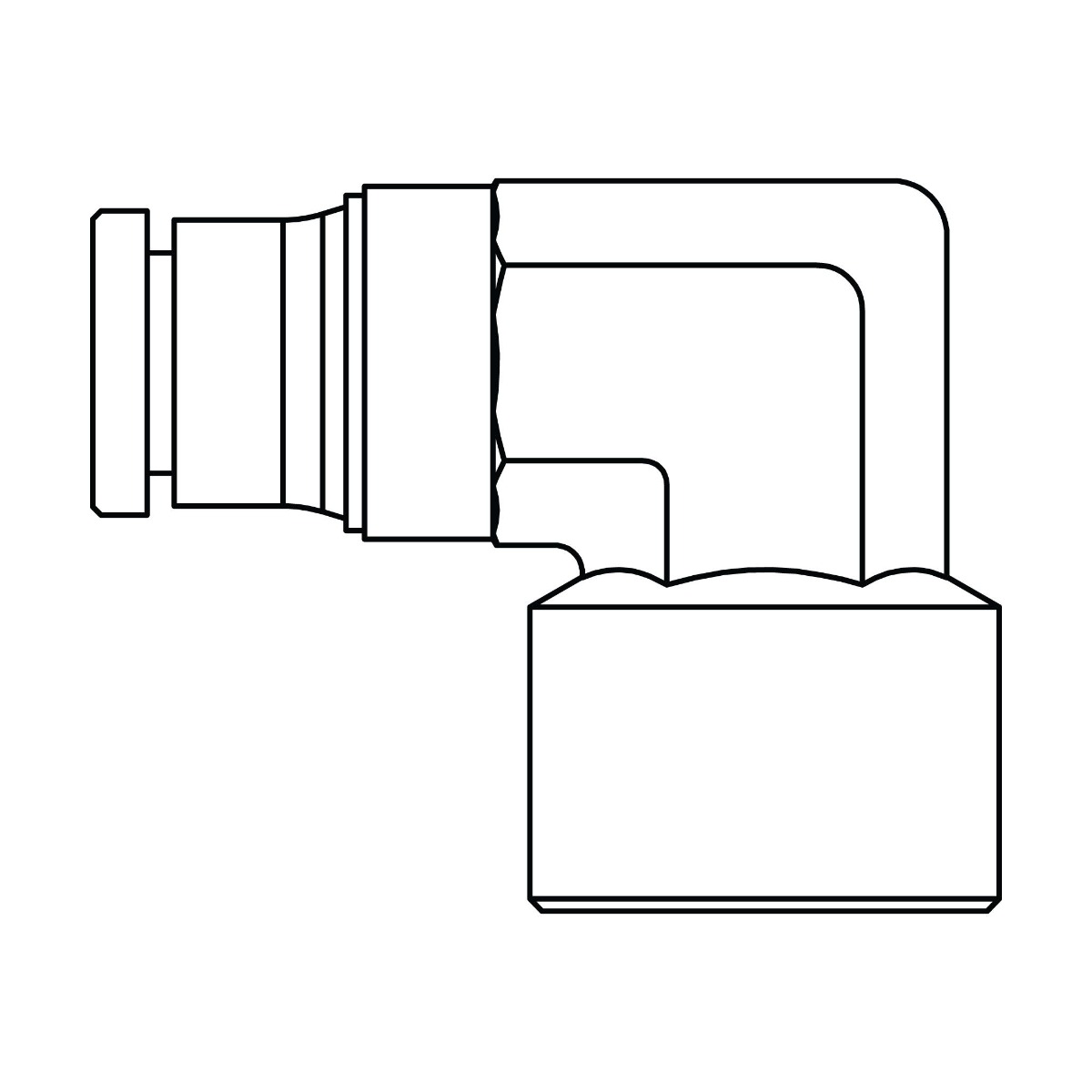 Tube to Female Pipe Elbow 90°