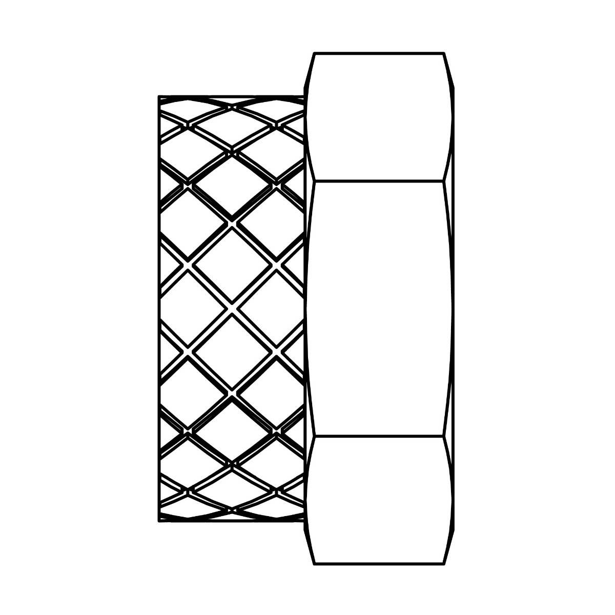 Brass Nut