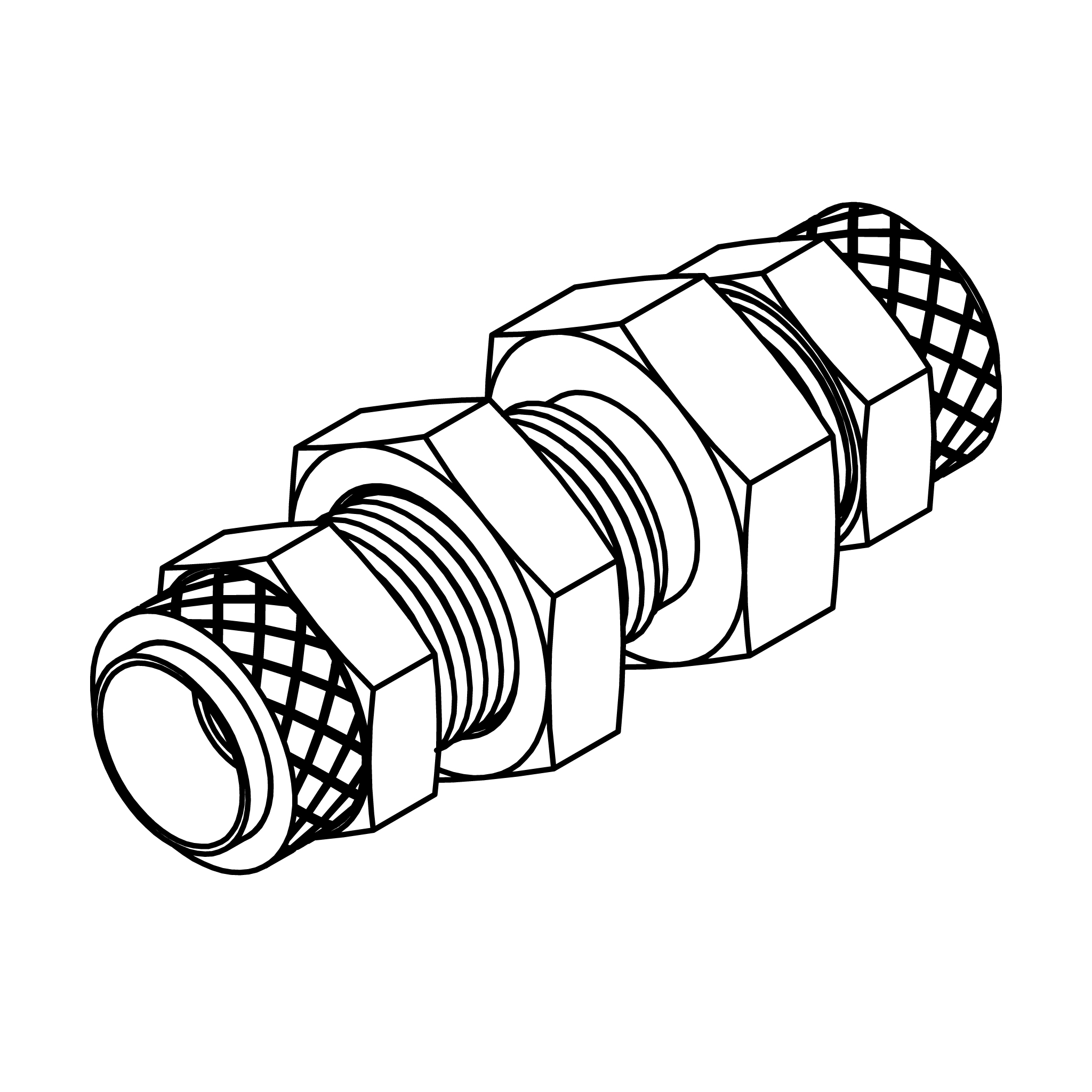 Tube Bulkhead Union