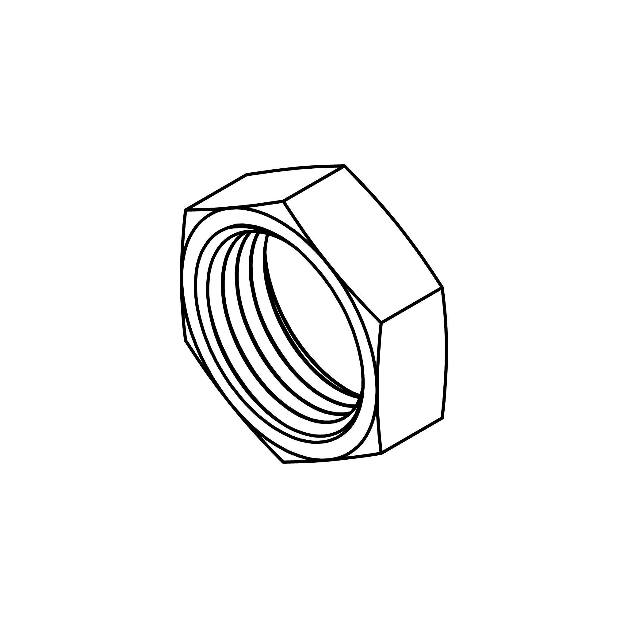 Bulkhead Locknut