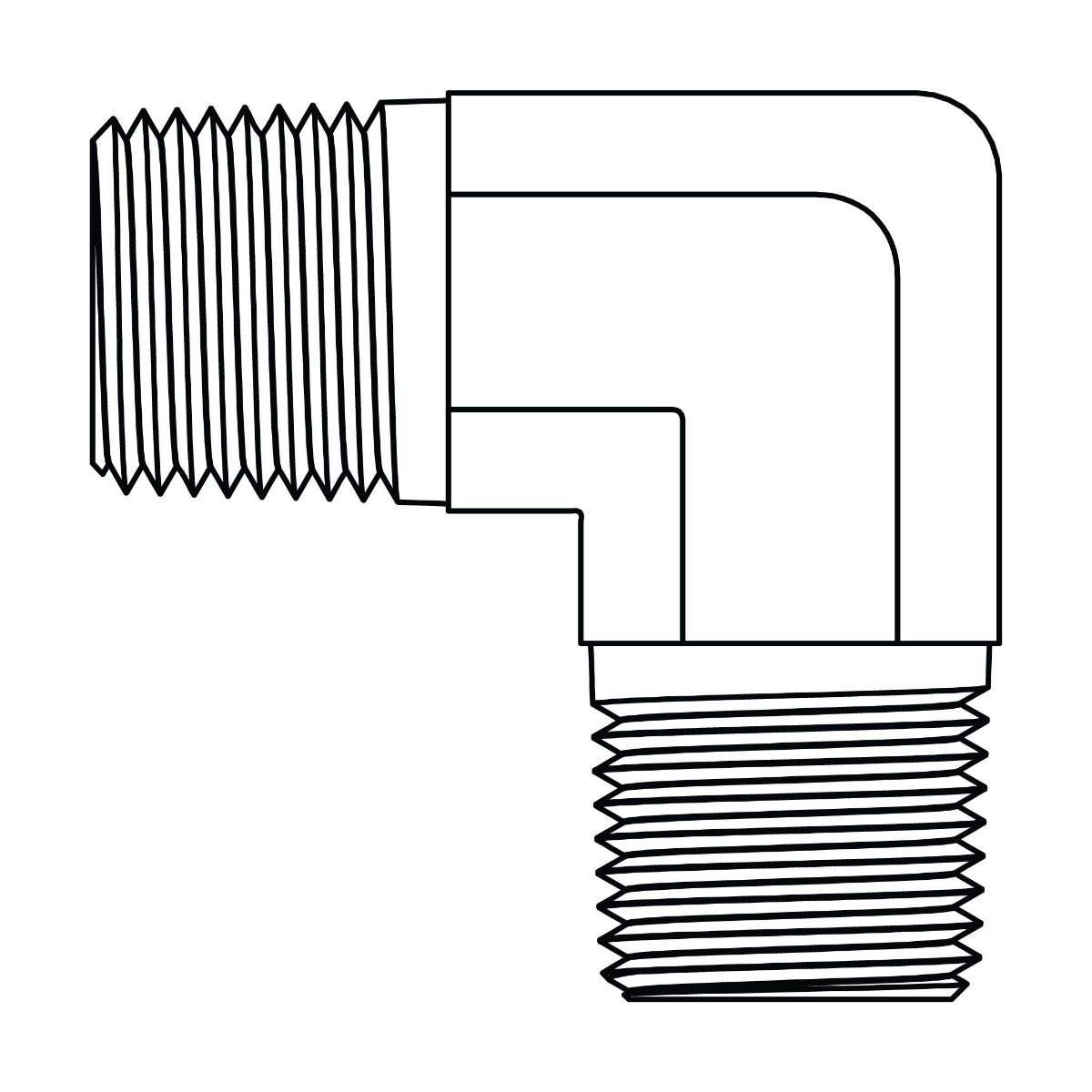 Pipe Elbow 90&deg;