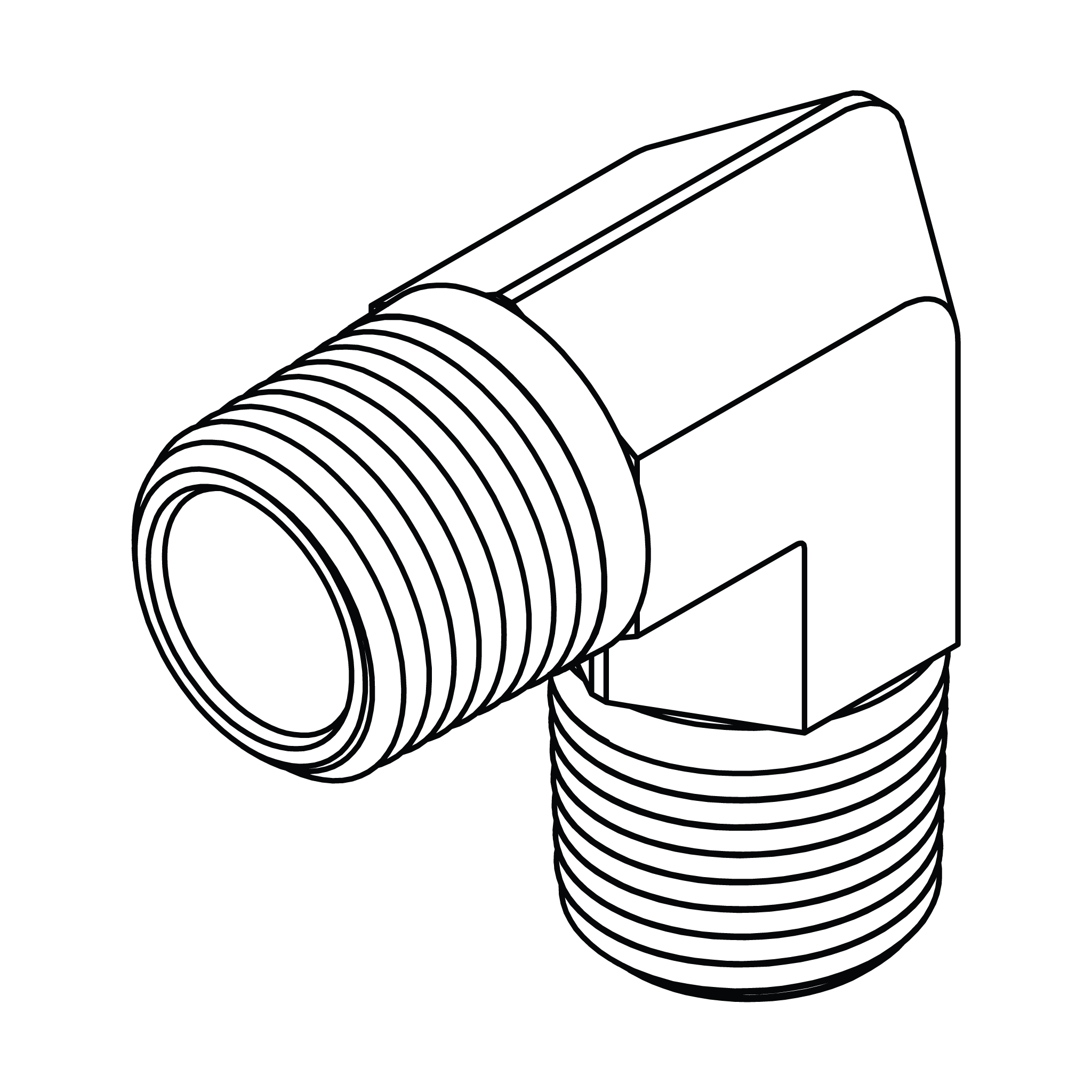 Pipe Elbow 90&deg;