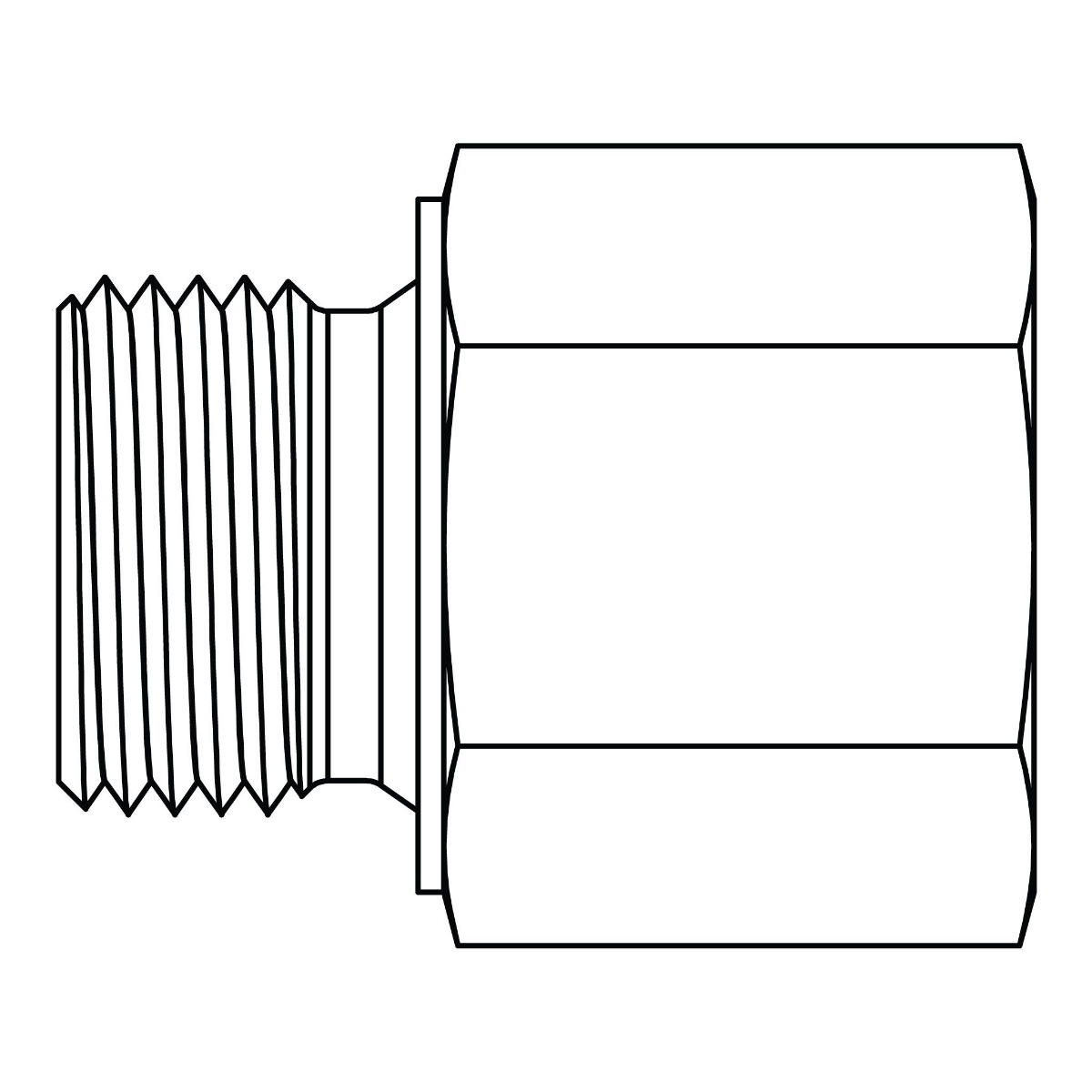 BSPP to BSPP Extended Bushing