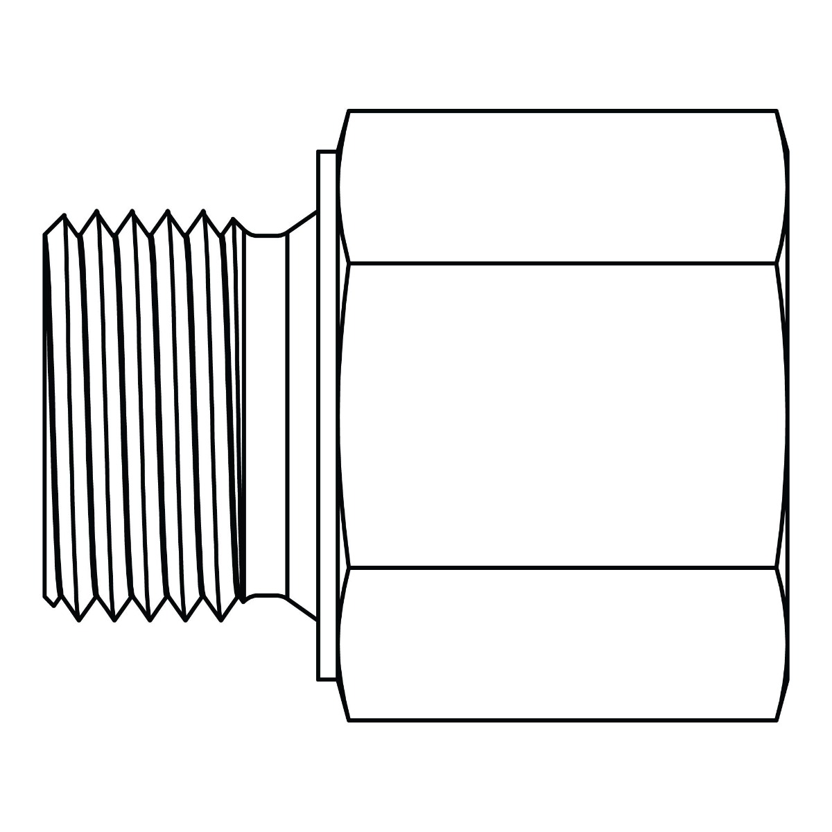 BSPP to Pipe