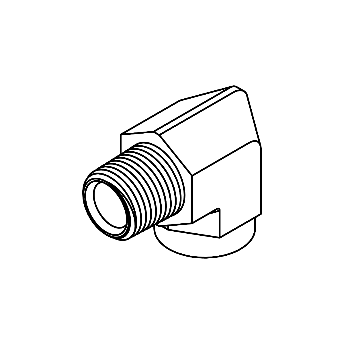 Street Elbow Pipe 90°