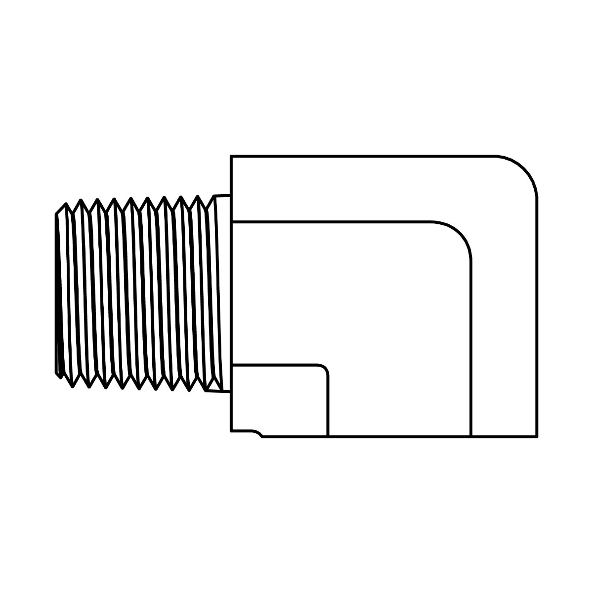Short Body Street Pipe Elbow 90°
