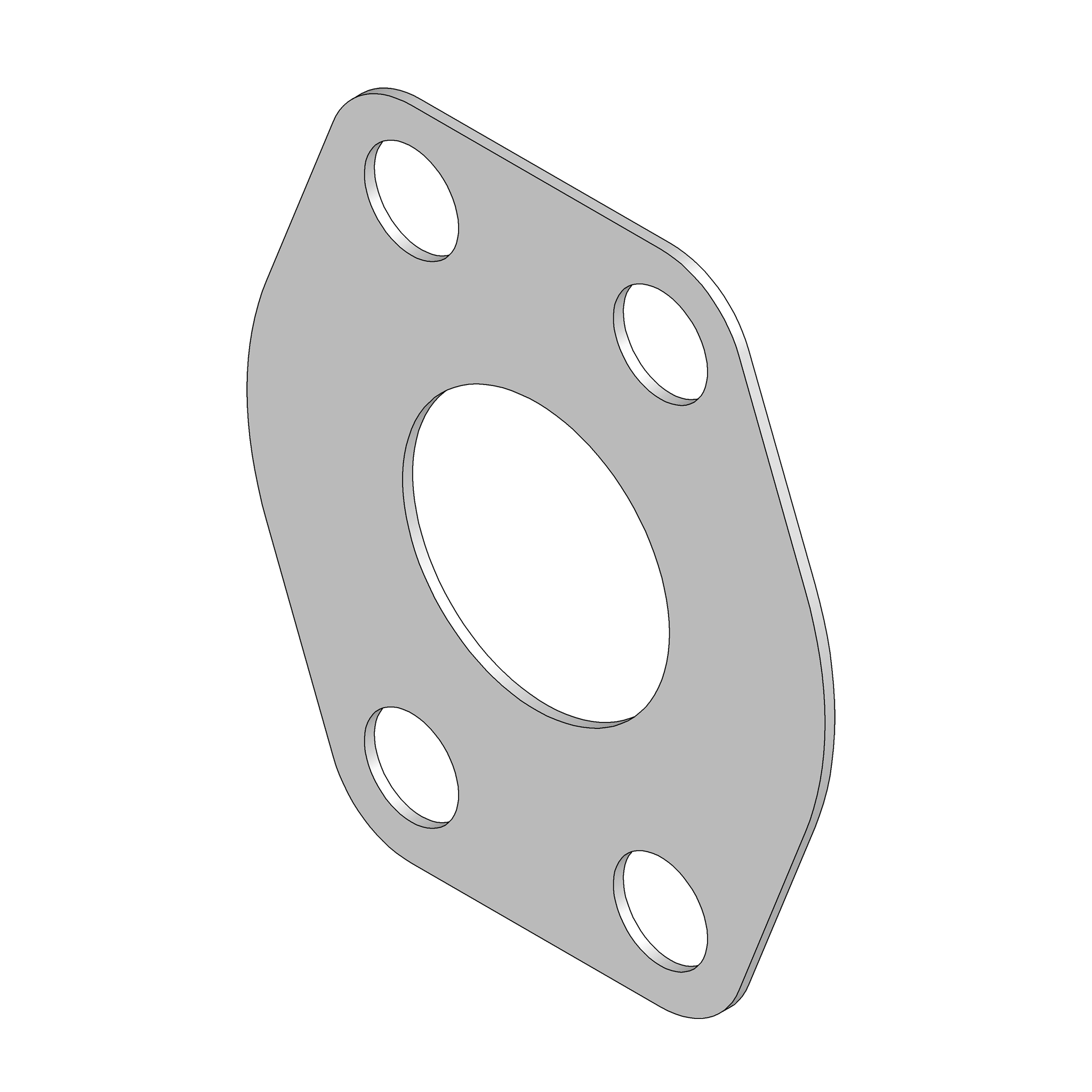 Flange Connector Plate - Code 62