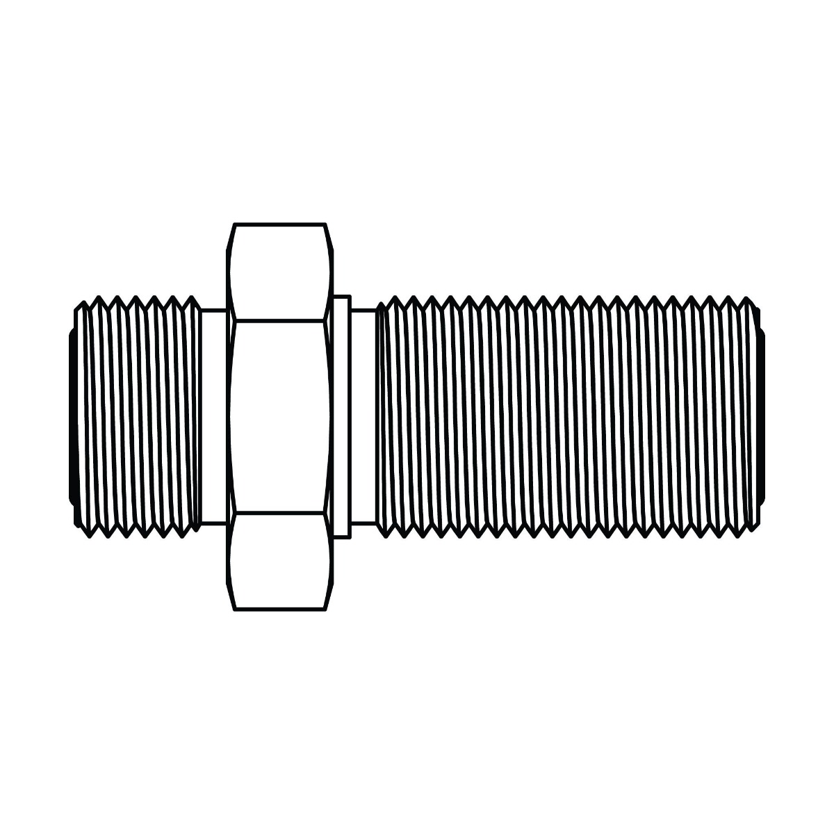 ORFS Bulkhead Union