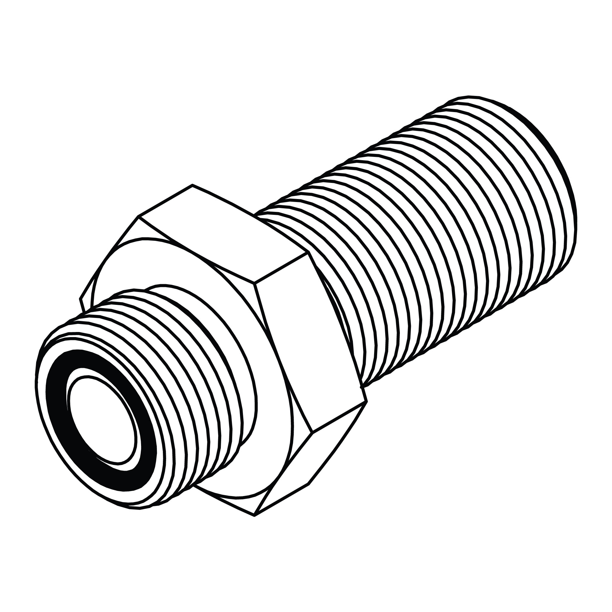 ORFS Bulkhead Union