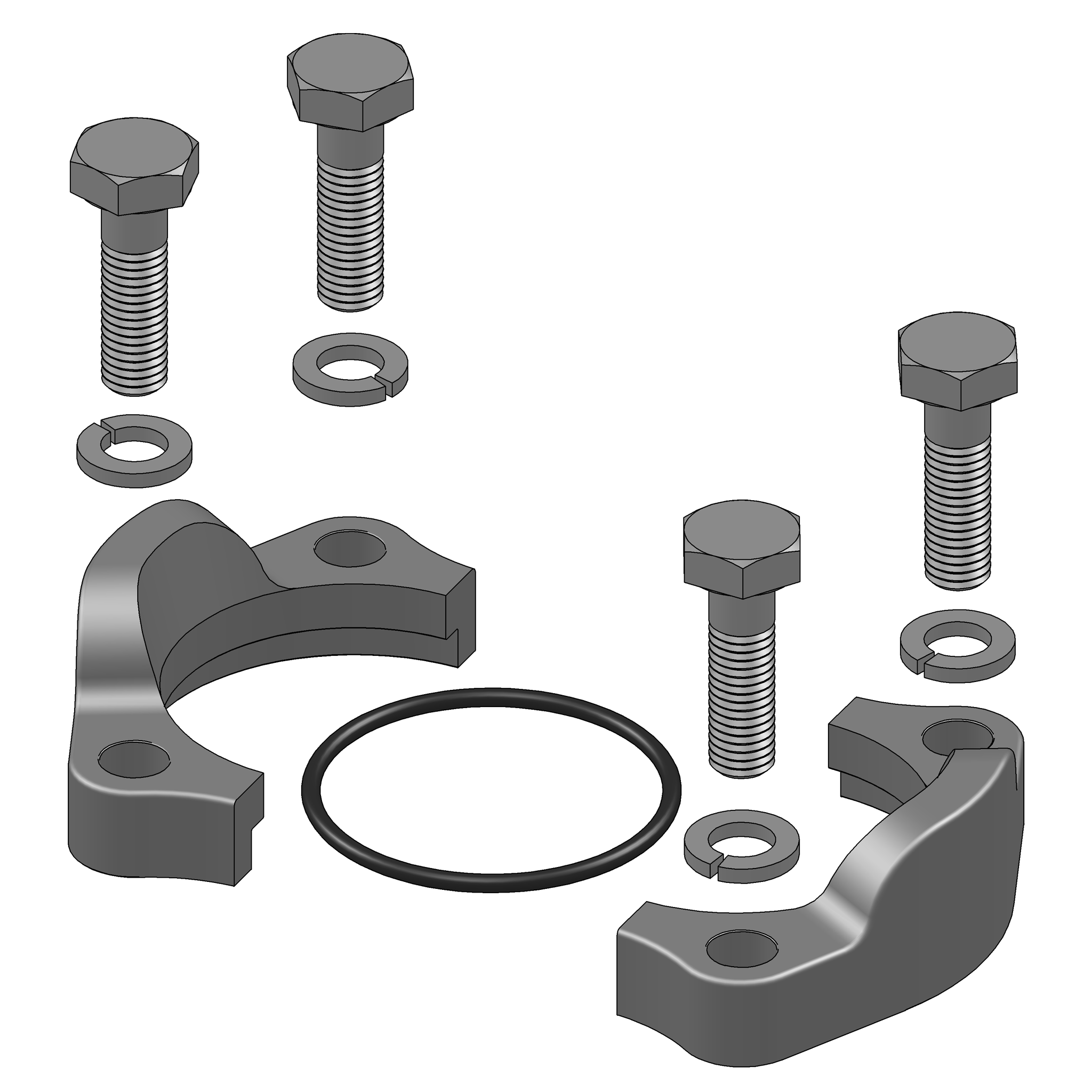 Split Flange Kit - CAT
