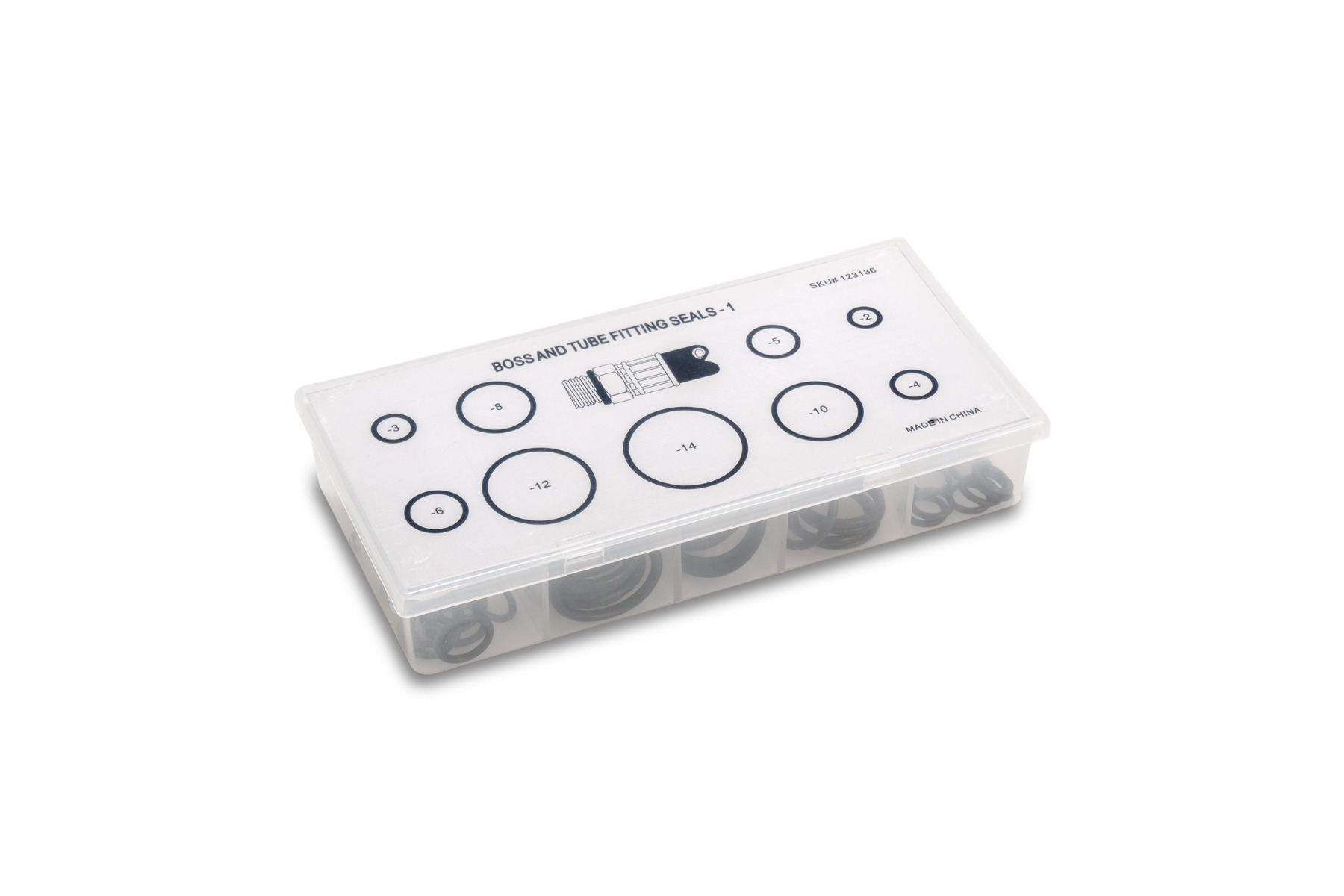 KIT O-RING BOSS -02 TO -14