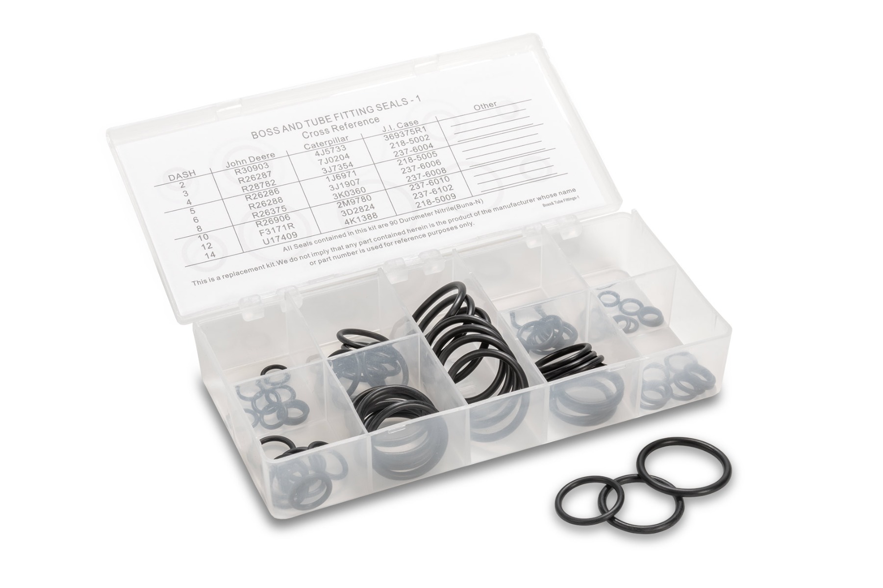 KIT O-RING BOSS -02 TO -14