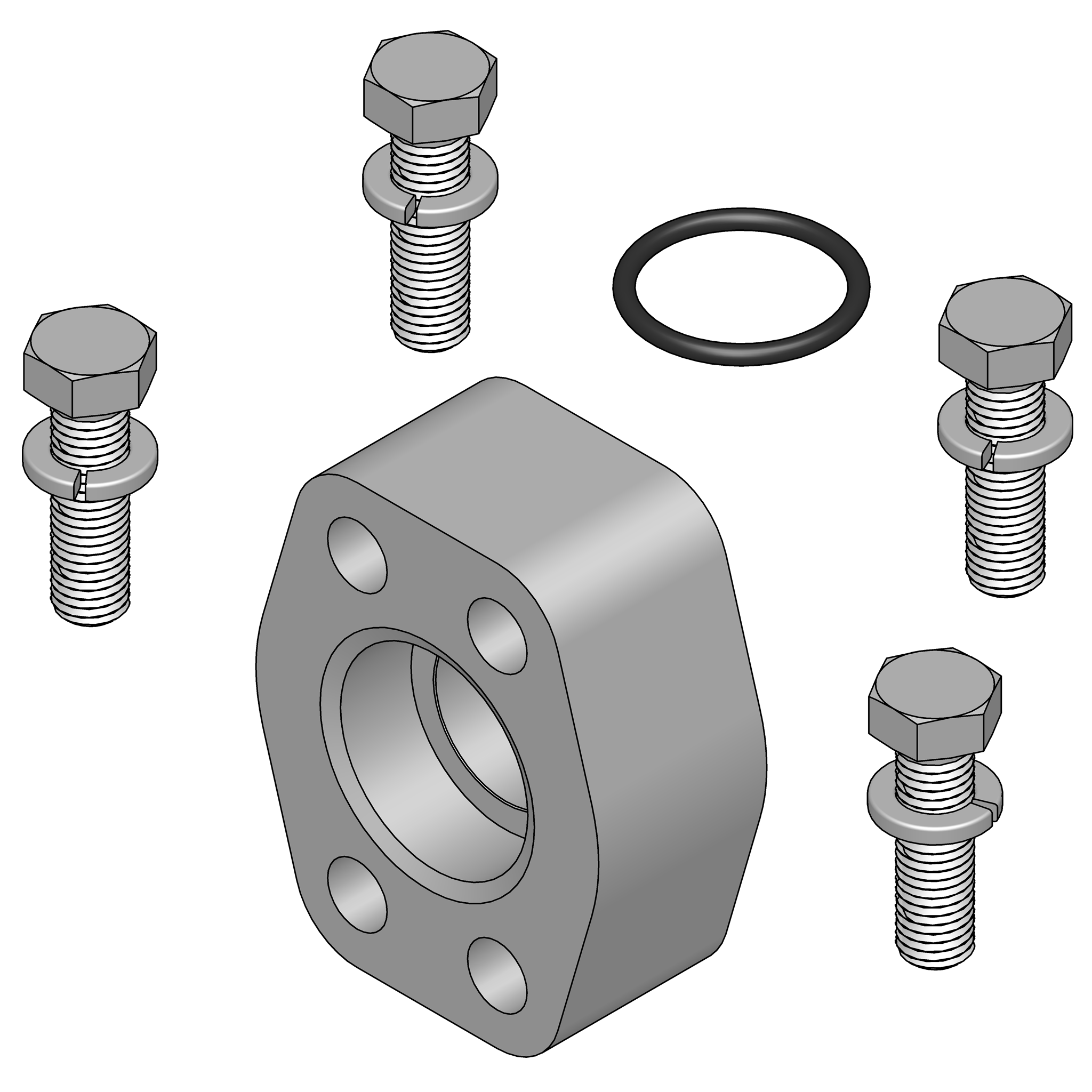Pipe Weld Flange Pad Kit - Code 62
